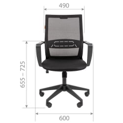 Кресло руководителя Chairman 545 БП Черный