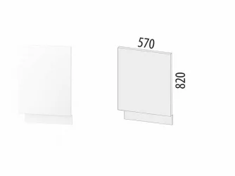 Панель боковая (лев/прав) Бьянка 102.93