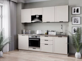 Тумба кухонная 400 с 3 ящиками (4) Джамис ЛД 296.110.000.133 Черный Кашмир