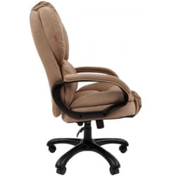 Кресло руководителя CHAIRMAN 434 HOME велюр Темно-бежевый