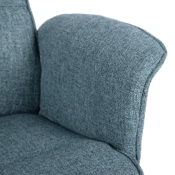 Стул офисный Simona Голубой