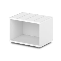 Тумба в прихожую Ornata 	Н-445 Белый Шагрень