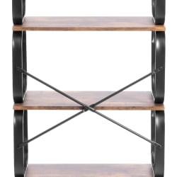 Стеллаж WS-04 60x30x140 см, burnt