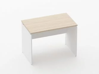 Стол прямой Дека ЛДСП каркас 75.06.10 Туя/Белый / Deka