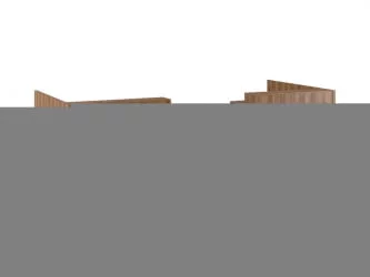 Элемент ресепшн низкий SAL31090303 Орех