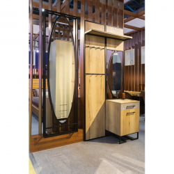 Полка для прихожей Loft (П) Дуб Натур