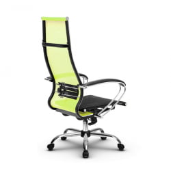 Кресло офисное МЕТТА B 1m 7/K131, Основание 17833 Комплект 2 Лайм Черное