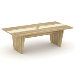 Стол переговорный Corner COR.PRG-24 Гикори Песочный Ваниль