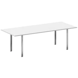 Стол переговорный METAL SYSTEM DIRECT БП.ПРГ-240 Белый