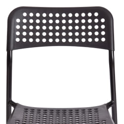 Стул ADDE (mod. C-049) металл/пластик, 39 х 49 х 78 см, Black (черный)