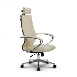 Кресло офисное МЕТТА Комплект 33, Основание 17834 Комплект 3 Бежевое