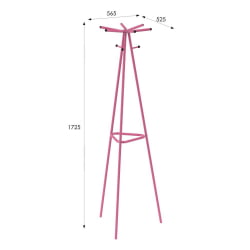 Напольная вешалка для одежды Галилео 217 Розовый