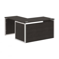 Стол письменный угловой правый XTEN-QP XQPCT 1415H R Дуб Юкон Серый