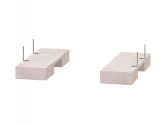 Подставка под технику Дакота 103.56 (комплект 2 шт.)