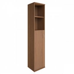 Шкаф высокий узкий левый Riva А.СУ-1.6 Л Орех Гварнери