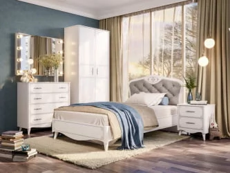 Шкаф двухстворчатый Элис ЛД 532.100.000 Белый