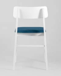 Комплект из двух стульев ОДЕН ВХИТЕ 2 шт Синий / ODEN WHITE