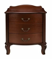 Тумба прикроватная Джульетта (3 ящика) Орех
