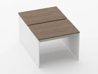 Рабочий модуль Deka ЛДСП каркас 75.145.10 Дуб Верцаска/Белый