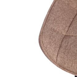 Стул ABRUZZO ( mod. 8060 ) / 1 шт. в упаковке металл,ткань, 42 х 60 х 84 х 49 см, ткань: серо-бежевый, ножки: черный