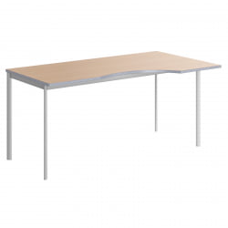 Стол эргономичный IMAGO-S CA-1S(L/R) клен алюминий