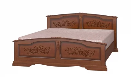 Кровать из массива Елена 200х160 Орех