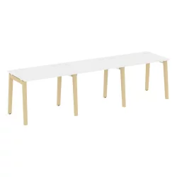 Рабочая станция ONIX WOOD OW.RS-3.1.7 Белый Бриллиант/Светлый