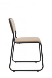 Кресло Nix RCH OMKL-02B Бежевый/Металл Черный