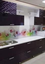 Глянцевый фартук (КОМПОЗИТ) KM 229