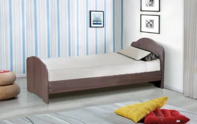 Кровать на уголках №1 800*2000 Ясень Анкор светлый