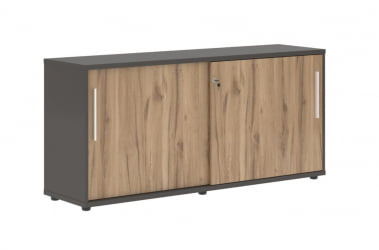 Шкаф с дверьми-купе EDIS ELC 1643 Дуб Денвер светлый Белый Мокко