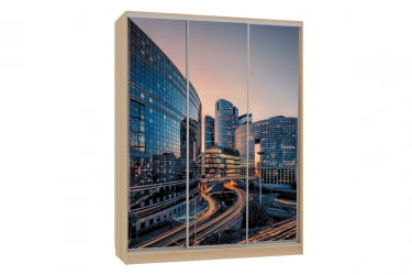 Шкаф-купе Бассо 7-600 79 SK-01B52 дуб сонома