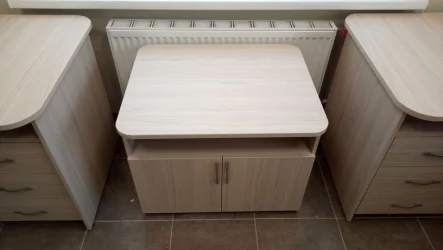 Тумба под оргтехнику Glassy 3.16.10 Туя