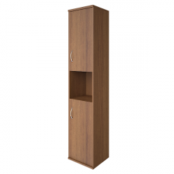 Шкаф высокий узкий правый Riva А.СУ-1.5 Пр Орех Гварнери