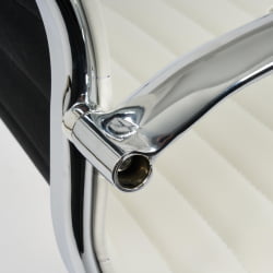 Кресло URBAN-LOW кож/зам, белый, 36-01