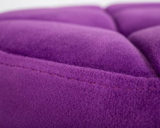 Табурет барный DOBRIN BRUNO BLACK (фиолет велюр (MJ9-58)) 2 шт