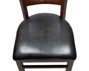 Стул обеденный DOBRIN JERRY (шоколад, черный) 2 шт