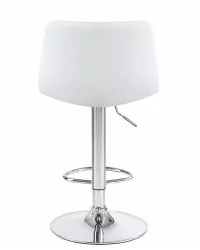 Стул барный DOBRIN TAILOR экокожа Белый