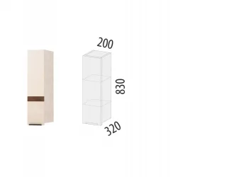 Шкаф кухонный (лев/прав) Дакота 103.19