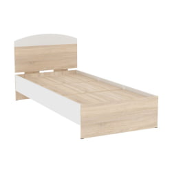 Кровать Алиса(L29)947х903х2063(ДСС-Белый)