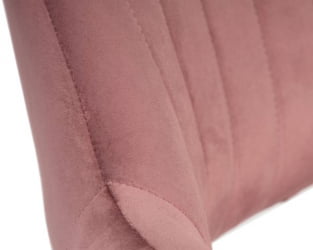 Стул барный DOBRIN CHARLY GOLD (розовый велюр (MJ9-32)) 2 шт