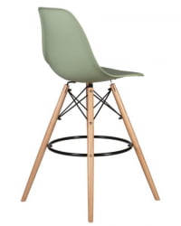 Стул барный DOBRIN DSW BAR (ножки светлый бук, цвет мятный (NX-G-09)) 2 шт