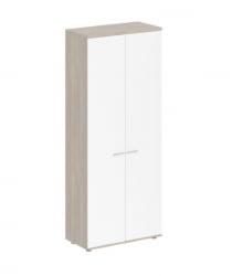 Шкаф высокий Sigma SG.801.OD.WH Дуб темный Белый