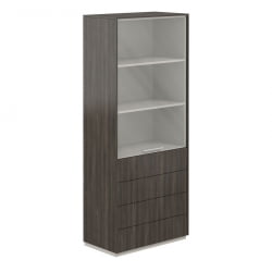 Шкаф высокий Atlas NZ-0302.BT.BT Бренсон Трюфель