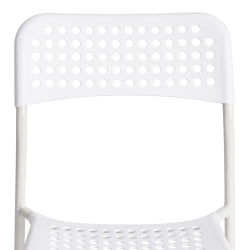 Стул со спинкой ADDE (mod. C-049) металл/пластик, 39 х 49 х 78 см, White(белый) разборный
