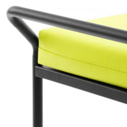 Пуф/стол Ergo/Эрго рогожка с водоотталкивающей пропиткой, Лайм