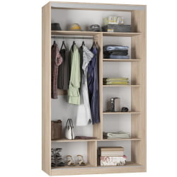 Шкаф-купе Б-230х135х60-2(Белый-Д9Д10) / B-230х135х60-2(Белый-D9D10)