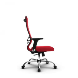 Кресло офисное МЕТТА B 2b 19/2D, Основание 17833 Комплект 2 Красное