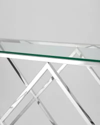 Консоль ИНСИГНИЯ 120x40 Серебро