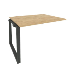 Проходной наборный элемент переговорного стола ONIX O.MO-NPRG-2 Тиквуд Светлый/Антрацит